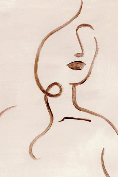 Femme Sketch II by Grace Popp canvas print