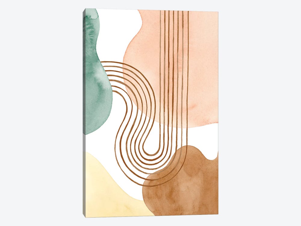 Spring Shapes II by Grace Popp 1-piece Canvas Print
