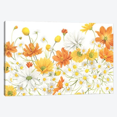 Sunny Wild Bouquet III Canvas Print #POP2589} by Grace Popp Canvas Art