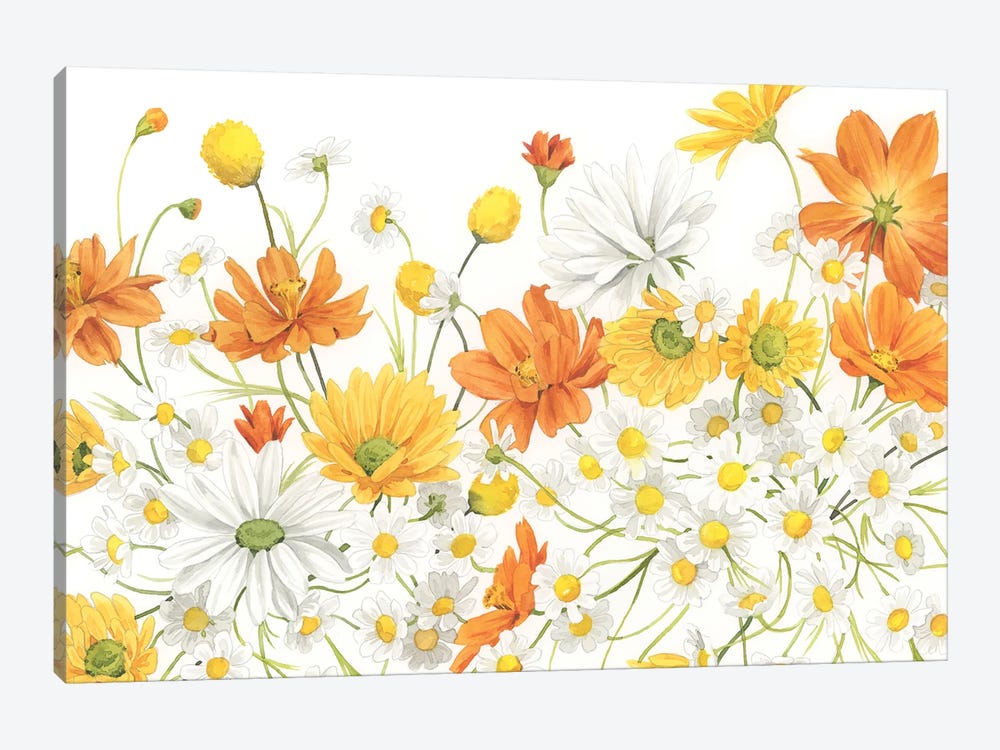 Sunny Wild Bouquet III by Grace Popp 1-piece Canvas Art