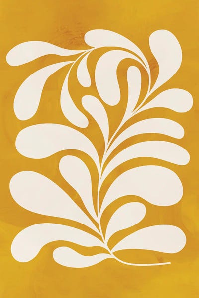 Minimalist Bohemian Decor: Goldenrod I by Grace Popp