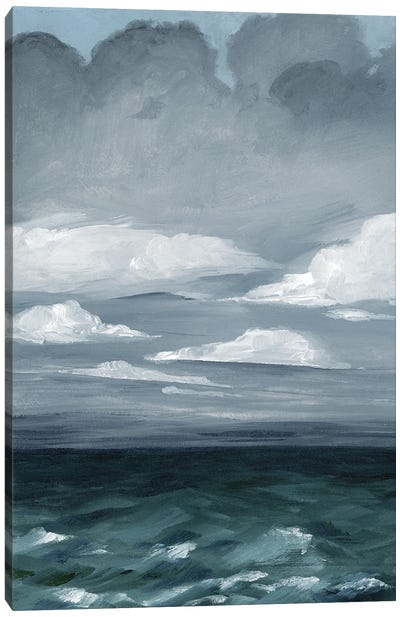 Grey High Seas I Canvas Art Print - Grace Popp