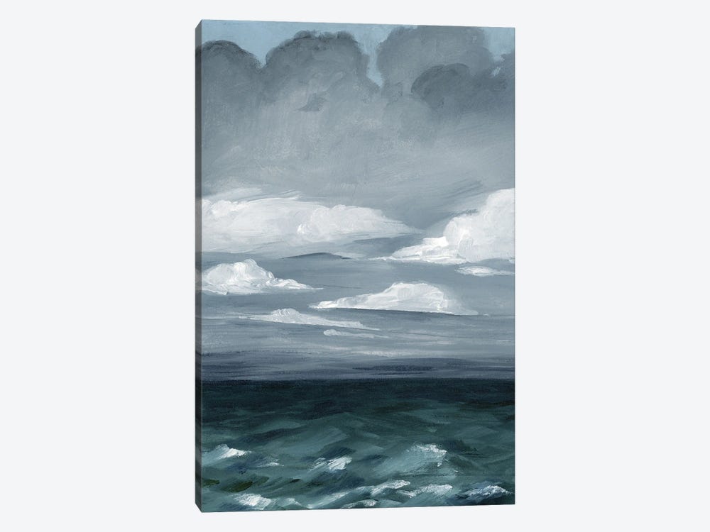 Grey High Seas I by Grace Popp 1-piece Canvas Art Print