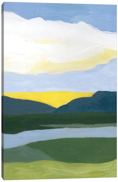 Primary Landscape II Canvas Art Print - Grace Popp