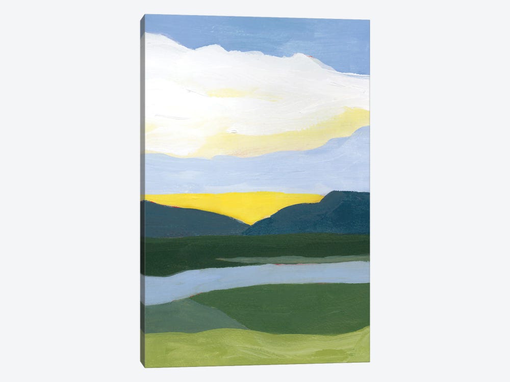 Primary Landscape II by Grace Popp 1-piece Canvas Art Print