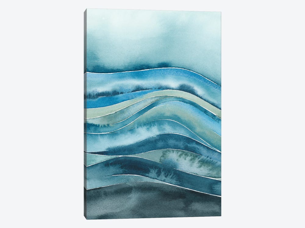 Quiet Wave I by Grace Popp 1-piece Canvas Art Print