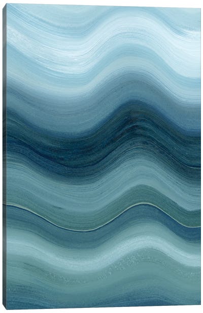Uneven Ocean II Canvas Art Print - Grace Popp