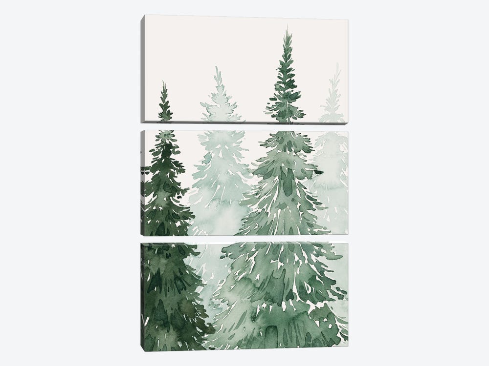 Winter Washed Coppice II by Grace Popp 3-piece Canvas Print