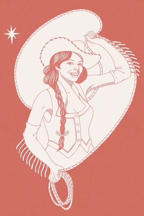 Lasso Lassie I by Grace Popp wall art