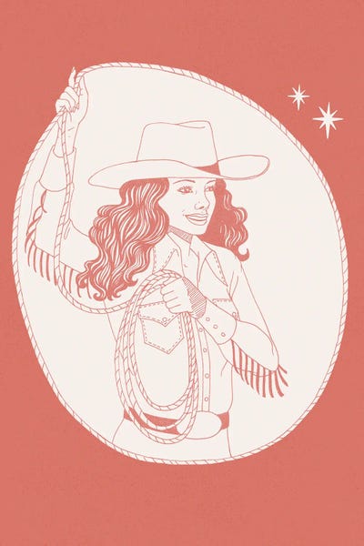 Grace Popp: Lasso Lassie II by Grace Popp