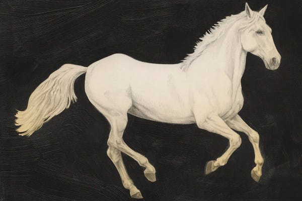 Grace Popp: Sunset Mustang I by Grace Popp