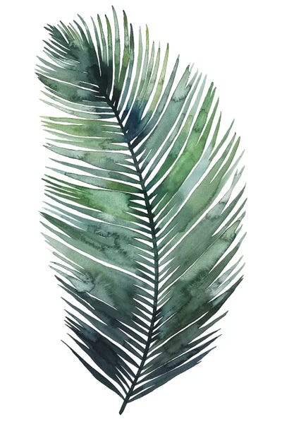 Tropical Leaves: Untethered Palm VII I by Grace Popp