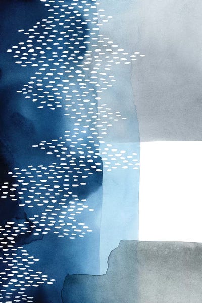 Abstract Bathroom: Waterfall Abstract II by Grace Popp