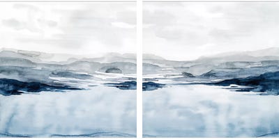 Faded Horizon Diptych