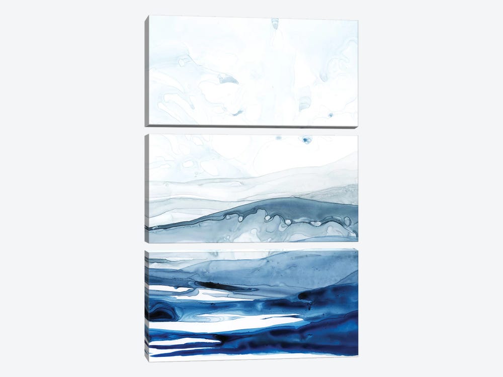 Azure Arctic II by Grace Popp 3-piece Canvas Print