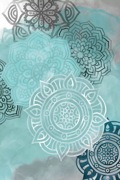 Global Patterns: Ink Blot Mandala II by Grace Popp