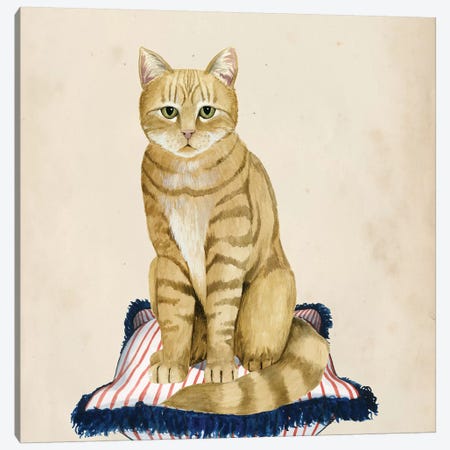 Lady Cat IV Canvas Print #POP347} by Grace Popp Canvas Wall Art