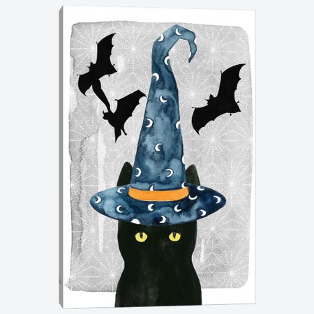 Black Cat I Canvas Print #POP464} by Grace Popp Art Print