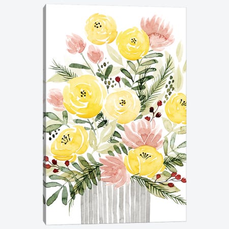 Blush Bouquet I Canvas Print #POP472} by Grace Popp Art Print