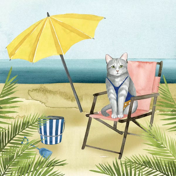 Tabbies: Coastal Kitties II by Grace Popp