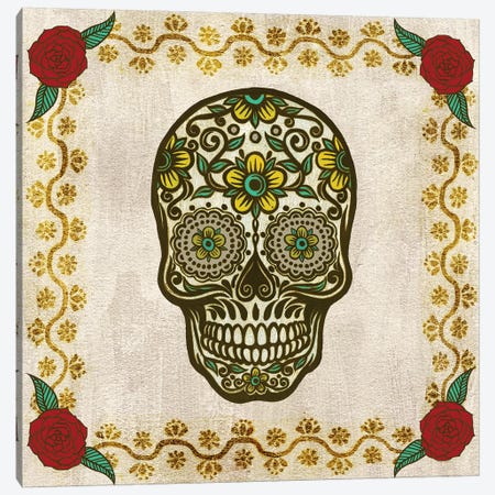 Day of The Dead II Canvas Print #POP502} by Grace Popp Canvas Print