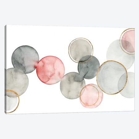 Gilded Spheres I Canvas Print #POP516} by Grace Popp Canvas Print
