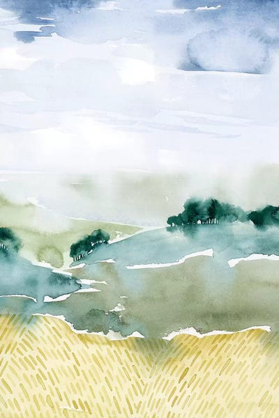 Grace Popp - Canvas Prints: Mountain Vale II by Grace Popp