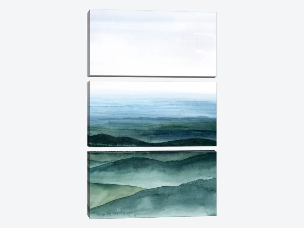 Plane View I by Grace Popp 3-piece Canvas Wall Art