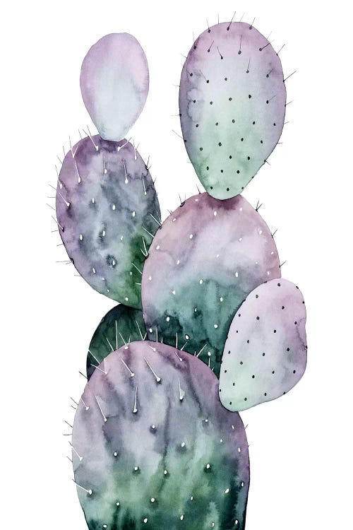Purple Cactus II by Grace Popp wall art