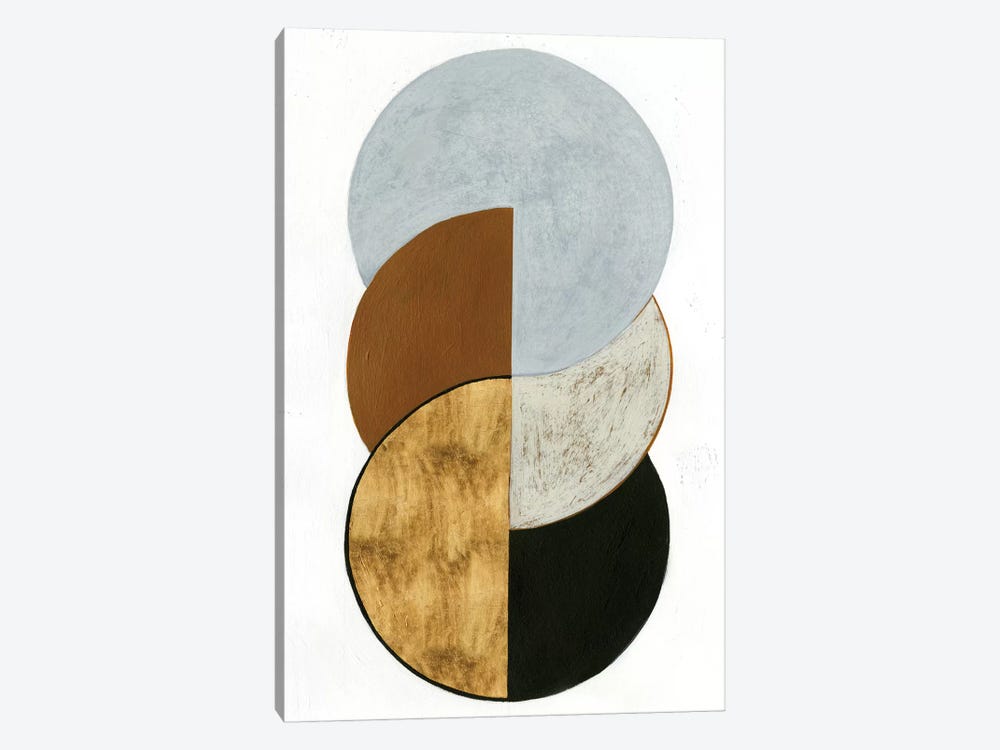 Stacked Coins II by Grace Popp 1-piece Canvas Art