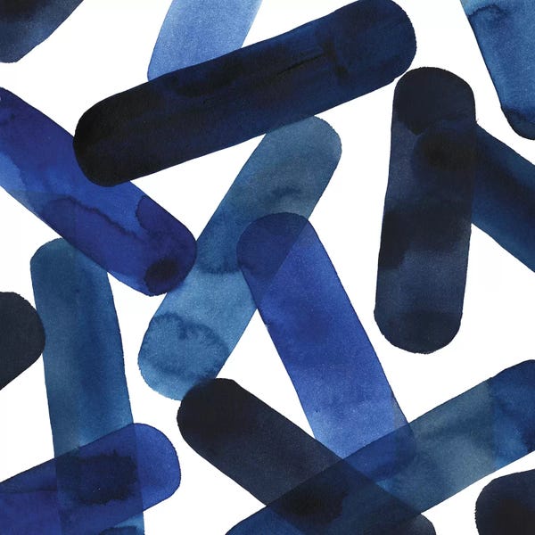 Black & White & Blue: Barrel Deep II by Grace Popp