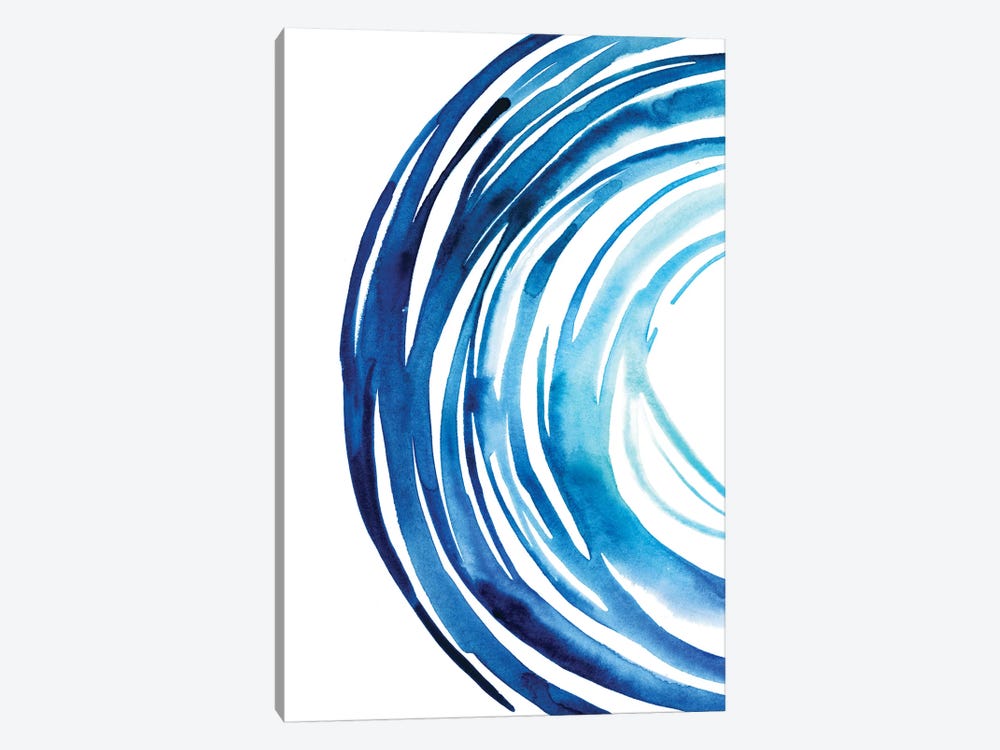 Blue Vortex I by Grace Popp 1-piece Canvas Print