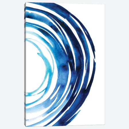 Blue Vortex II Canvas Print #POP619} by Grace Popp Canvas Print