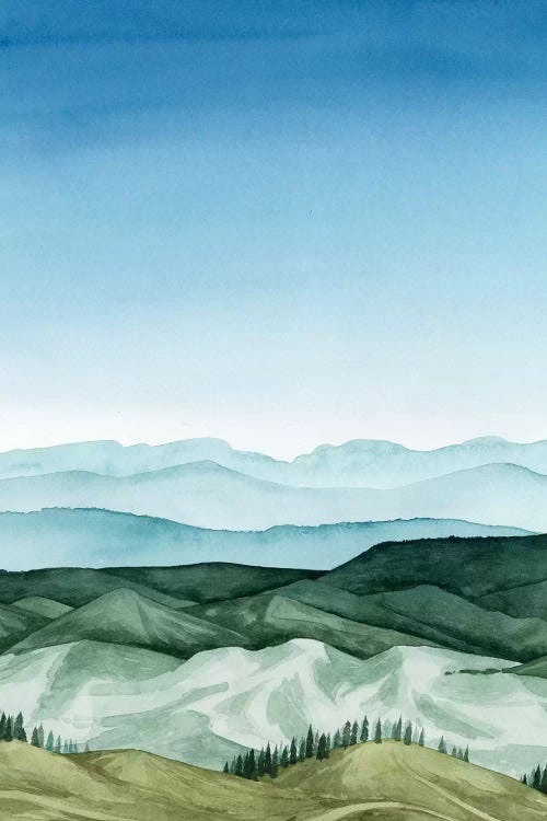 Crystal Landscape I by Grace Popp wall art