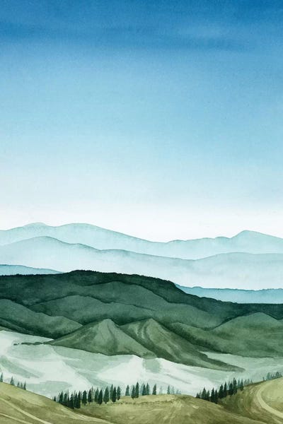 Crystal Landscape II by Grace Popp art print