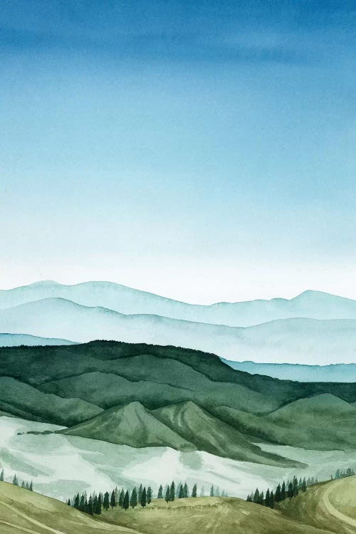 Crystal Landscape II by Grace Popp wall art