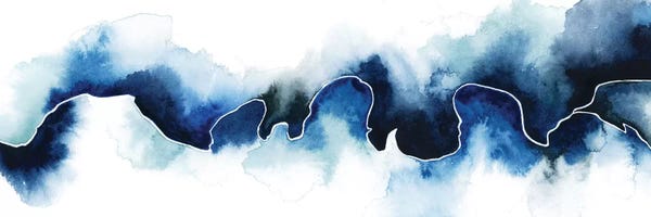 Black & White & Blue: Glacial Break I by Grace Popp