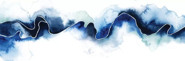 Large Minimalist Art - Canvas Prints: Glacial Break III by Grace Popp