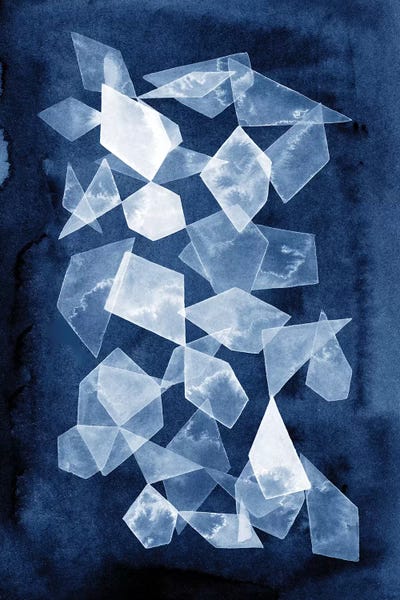 Black & White & Blue: Indigo Glass I by Grace Popp