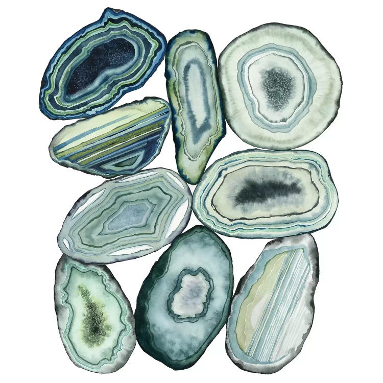 Stacked Agate II by Grace Popp wall art