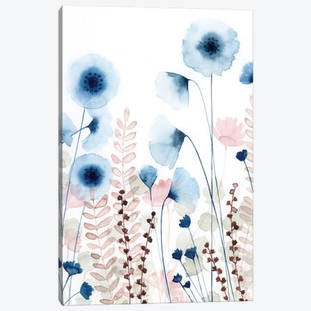 Sweet Flower Field I Canvas Print #POP704} by Grace Popp Canvas Artwork