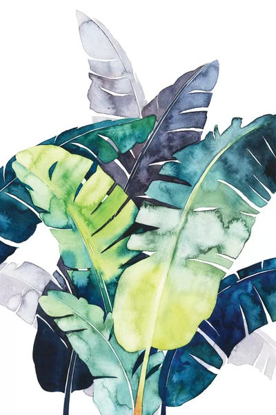 Pineapples: Twilight Palms II by Grace Popp