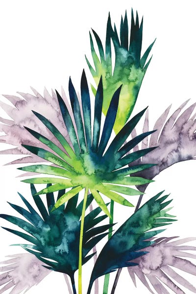 Bohemian Décor: Twilight Palms III by Grace Popp