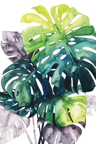 Pineapples: Twilight Palms IV by Grace Popp