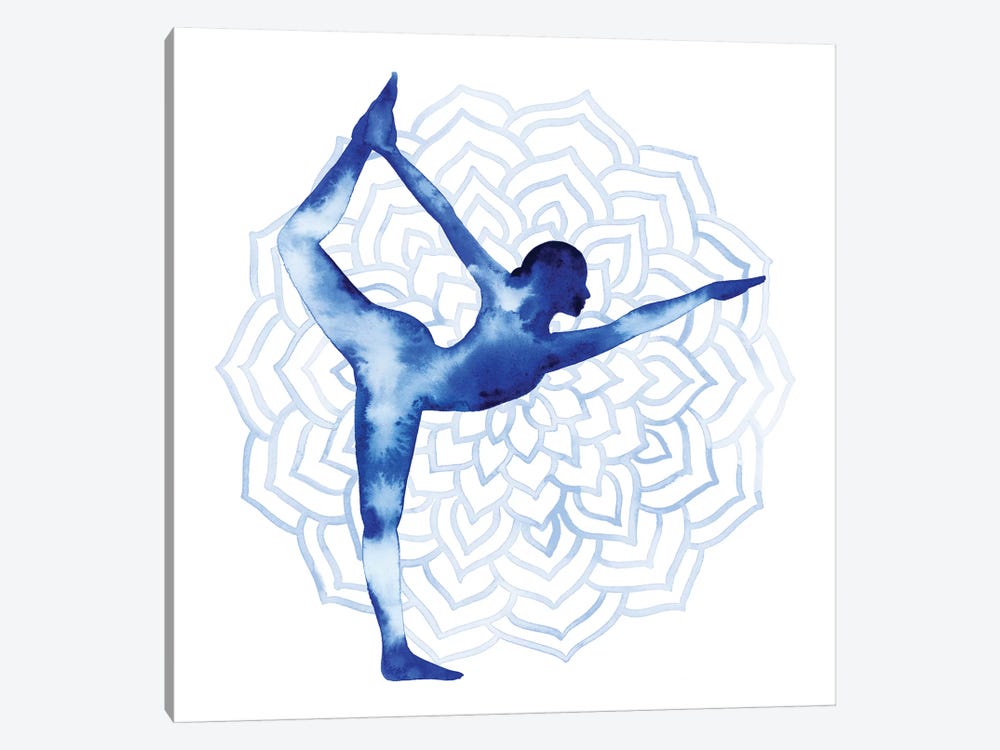 Yoga Flow I by Grace Popp 1-piece Canvas Print
