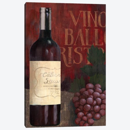 Wine Still Life I Canvas Print #POP831} by Grace Popp Canvas Print