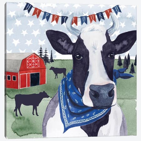 American Herd II Canvas Print #POP840} by Grace Popp Canvas Art
