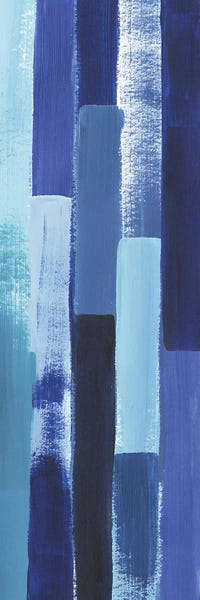 Abstract Bathroom: Azule Waterfall II by Grace Popp