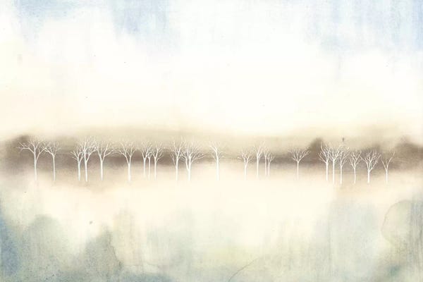 Abstract Watercolors: Mid Morning Mist II by Grace Popp