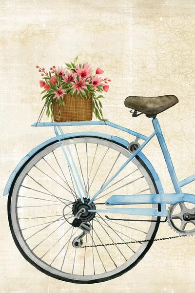 Bicycles: Courier Fleur I by Grace Popp